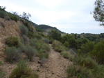 Grupo Mineralógico de Alicante. Cantera Barranco de la Mola. Sierra de Olta, Calpe. Alicante