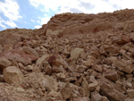 Grupo Mineralógico de Alicante. Cantera Eficacia. Yacimiento de calcita de Arcones. Segovia