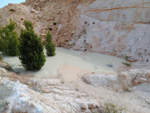 Grupo Mineralógico de Alicante. Cantera Eficacia. Yacimiento de calcita de Arcones. Segovia