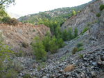 Grupo Mineralógico de Alicante. Cantera Barranco de la Mola. Sierra de Olta, Calpe. Alicante