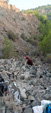 Grupo Mineralógico de Alicante. Cantera Barranco de la Mola. Sierra de Olta, Calpe. Alicante