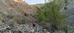 Grupo Mineralógico de Alicante. Cantera Barranco de la Mola. Sierra de Olta, Calpe. Alicante