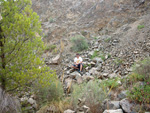 Grupo Mineralógico de Alicante.  Cantera Barranco de la Mola. Sierra de Olta, Calpe. Alicante 