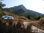 Grupo Mineralógico de Alicante. Cantera Barranco de la Mola. Sierra de Olta, Calpe. Alicante