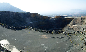 Grupo Mineralógico de Alicante. Camino de la Salmuera. Albatera. Alicante