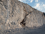 Grupo Mineralógico de Alicante.  Cantera de Áridos Holcin. Busot. Alicante 