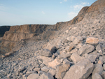 Grupo Mineralógico de Alicante.  Cantera de Áridos Holcin. Busot. Alicante 