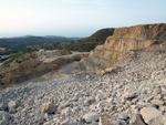 Cantera de Áridos Holcin. Busot. Alicante