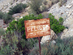   Cantera de ofitas de los Serranos. Albatera. Alicante