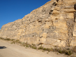   Cantera de ofitas de los Serranos. Albatera. Alicante