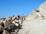 Grupo Mineralógico de Alicante.  Cantera de Áridos Holcin. Busot. Alicante 