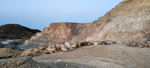 Grupo Mineralógico de Alicante.  Cantera de Áridos Holcin. Busot. Alicante 