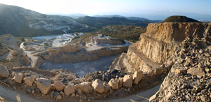 Cantera de Áridos Holcin. Busot. Alicante