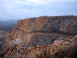 Cantera de Áridos Holcin. Busot. Alicante