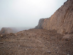 Grupo Mineralógico de Alicante.  Cantera de Áridos Holcin. Busot. Alicante 