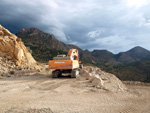 Grupo Mineralógico de Alicante.  Cantera de Áridos Holcin. Busot. Alicante 