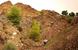 Concesión La Cena del Deposito. Cerro Minado. Cuesta Alta. Huercal Overa. Almería