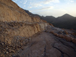 Grupo Mineralógico de Alicante.  Cantera de Áridos Holcin. Busot. Alicante 