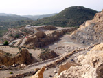   Cantera de Áridos de Holcin. Busot. Alicante