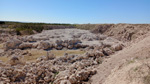 Esquivias, Toledo. yacimiento de ópalo y calcedonia 