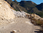 Cantera de Áridos Sodira. Busot. Alicante