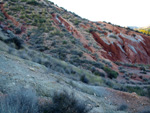    Afloramiento de Aragonitos, Loma Badá. Petrer Alicante