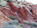    Afloramiento de Aragonitos, Loma Badá. Petrer Alicante