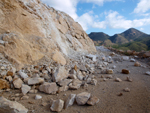 Grupo Mineralógico de Alicante.  Cantera de Áridos Sodira. Busot. Alicante 