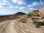   Calcita.Cantera de Áridos de Holcin. Busot. Alicante