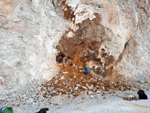 Grupo Mineralógico de Alicante.  Cantera de Áridos Sodira. Busot. Alicante 