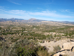   Calcita.Cantera de Áridos de Holcin. Busot. Alicante