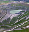 Minas de carbón de Puertollano, Mina Emma, instalaciones, escombreras y central Térmica y Minas del Horcajo, Almodóvar del campo, Ciudad Real