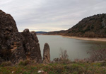 Yacimiento de cuarzo Rosa. Embalse de Palmaces, Guadalajara