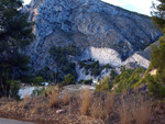 Cantera Barranco de la Mola. Sierra de Olta. Calpe. Alicante