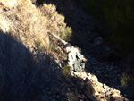 Cantera Barranco de la Mola. Sierra de Olta. Calpe. Alicante