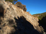 Cantera Barranco de la Mola. Sierra de Olta. Calpe. Alicante