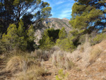   Cantera Barranco de la Mola. Sierra de Olta. Calpe. Alicante