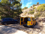   Cantera Barranco de la Mola. Sierra de Olta. Calpe. Alicante