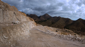 Cantera de Áridos Sodira. Busot. Alicante