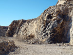 Grupo Mineralógico de Alicante.  Cantera de Áridos Sodira. Busot. Alicante 