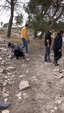   Calcita. Cantera de Áridos de Sodira. Busot. Alicante