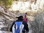   Afloramiento de marcasitas, Rambla en finca La Canyaeta Blanca, Agost, Alicante