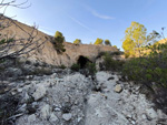   Afloramiento de marcasitas, Rambla en finca La Canyaeta Blanca, Agost, Alicante