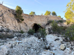    Afloramiento de marcasitas, Rambla en finca La Canyaeta Blanca, Agost, Alicante