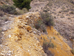 Minas de Ocre.El Sabinar. San Vicente/Mutxamel. Alicante