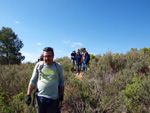 Grupo Mineralógico de Alicante.  Barranco de la  Terzaga. Camporrobles. Valencia 