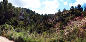 Afloramientos de Aragonito. La Pesquera/Enguidanos. Cuenca