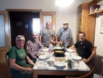  Comida en casa del Compañero José Díaz en Massamagrell. Valencia