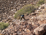 Mina Rómulo. Collado La Mina, Llano del Beal, Cartagena, Murcia 