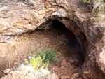 Mina Rómulo. Collado La Mina, Llano del Beal, Cartagena, Murcia 